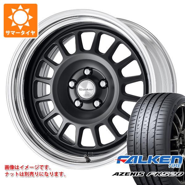 WORK - 朱夏タイア 215/50R18 92W ファルケン アゼニス FK520L 細工物 シーカー FD 7.5-18 タイヤ、ホイール-車、バイク、自転車