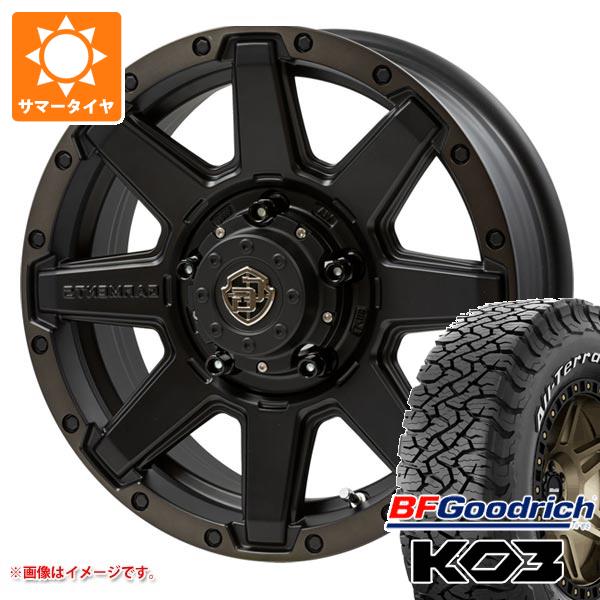 5本セット ジムニーシエラ JB74W用 サマータイヤ BFグッドリッチ オールテレーンT/A KO3 LT215/70R16 100/97S ホワイトレター ガーメンツ スタイルU 6.0-16