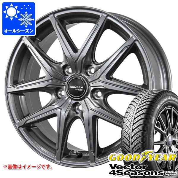 オールシーズン 195/55R16 87H グッドイヤー ベクター 4シーズンズ ハイブリッド シビラ ネクスト F05 6.5-16