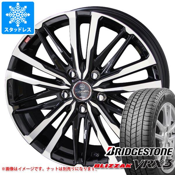 スタッドレスタイヤ ブリヂストン ブリザック VRX3 195/60R16 89Q スマック クレスト 6.5-16