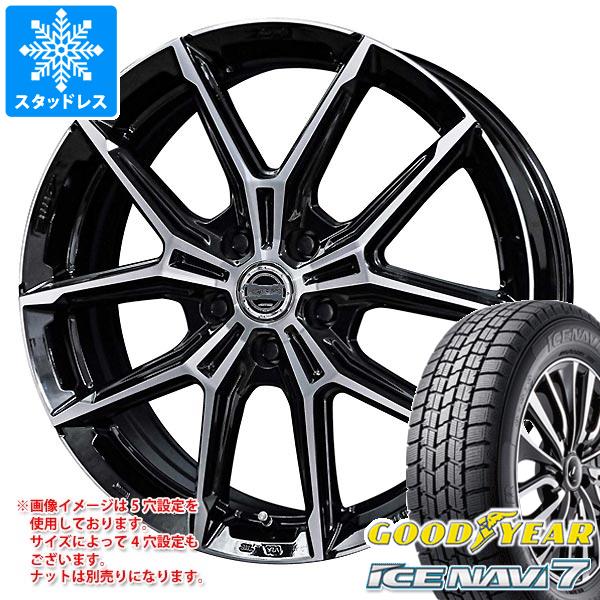 スタッドレスタイヤ グッドイヤー アイスナビ7 195/65R15 91Q スマック プラスEK M1 6.0-15