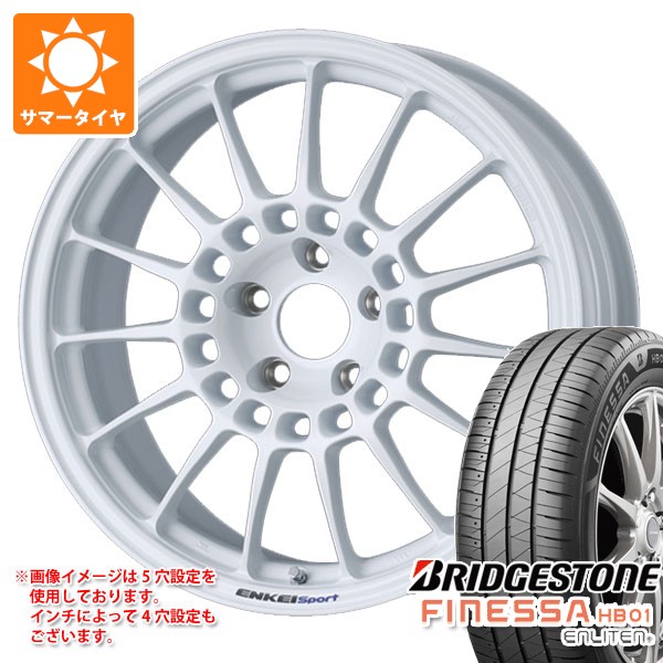 サマータイヤ 215/40R17 87W XL ブリヂストン フィネッサ HB01 エンケイ スポーツ RC-T5 7.0-17