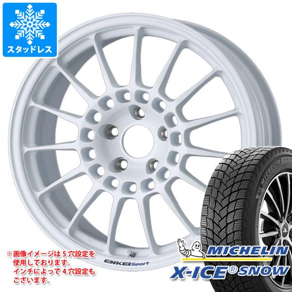 スタッドレスタイヤ ミシュラン エックスアイススノー 225/50R17 98H XL エンケイ スポーツ RC T5 7.5 17 :sprct5l 35432:タイヤマックス