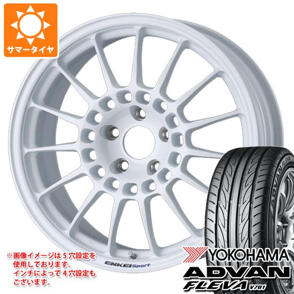 サマータイヤ 235/50R18 97V ヨコハマ アドバン フレバ V701 エンケイ スポーツ RC T5 8.0 18 :sprct5l 25014:タイヤマックス