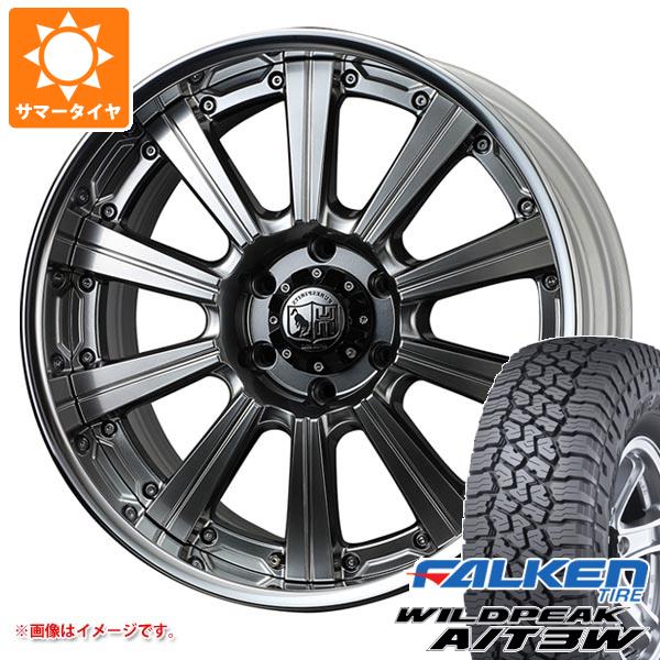 ランドクルーザー300用 サマータイヤ ファルケン ワイルドピーク A/T3W 275/55R20 117T XL  スーパースター ピュアスピリッツ サフォーク XC 9.0-20