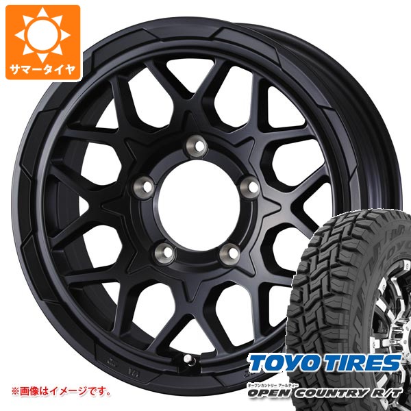 WEDS - 5本仕かける スズキ ジムニーシエラ JB74W用 炎節タイア トゥーヨー 明けひろげカントリー R/T 215/70R16 100Q 黒いこと水茎の跡 スタットベルク2 6.0-16