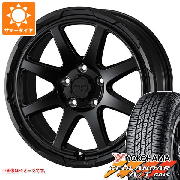 アウトランダー GF/GG系用 サマータイヤ ヨコハマ ジオランダー A/T G015 225/65R17 102T アウトラインホワイトレター スタットベルク 7.0 17 :staber5 36772 m83977tb:タイヤマックス