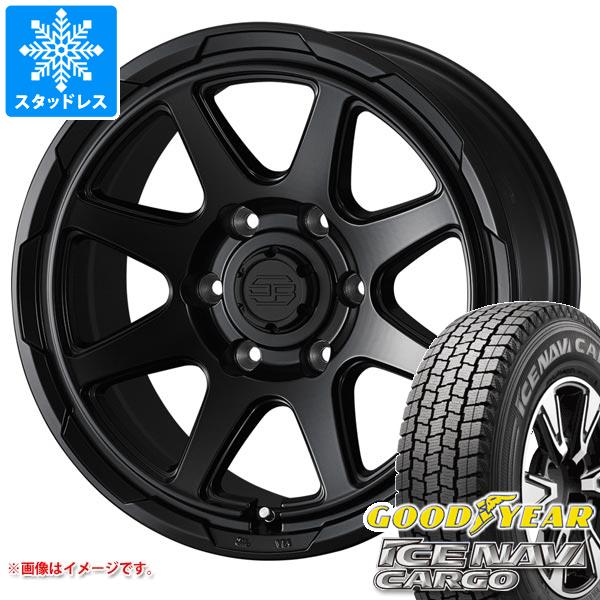 ハイエース 200系用 スタッドレス 2023年製 グッドイヤー アイスナビカーゴ 195/80R15 107/105L スタットベルク