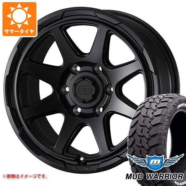 5本セット トヨタ FJクルーザー 10系用 サマータイヤ モンスタ マッドウォーリアー LT265/70R17 121/118Q ホワイトレター スタットベルク 8.0-17
