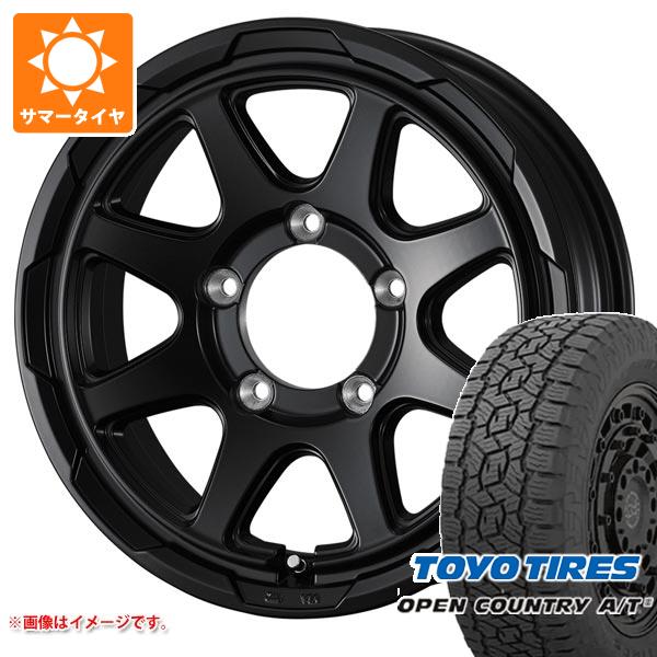 5本セット ジムニーシエラ JB74W用 サマータイヤ トーヨー オープンカントリー A/T3 195/80R15 96S ブラックレター スタットベルク 6.0 15 :stabers 39349 s86741zk 5:タイヤマックス