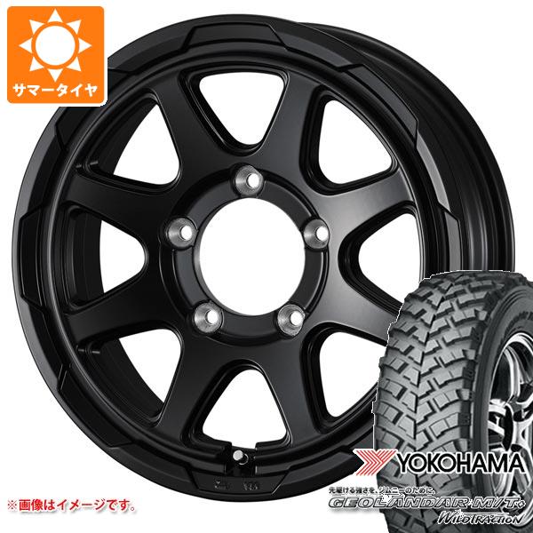 WEDS - 5本仕掛ける ジムニー用 朱夏タイア ヨコハマ ジオランダー M/T+ G001J 195R16C 104/102Q スタットベルク 5.5-16 車、バイク、自転車-自動車-タイヤ、ホイール