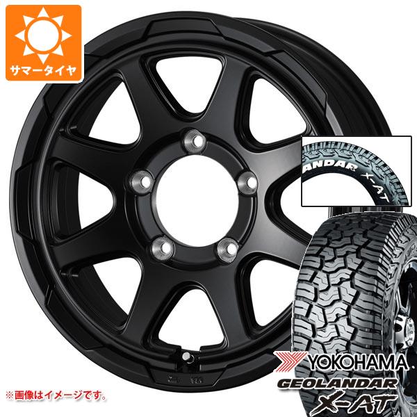 5本セット スズキ ジムニーノマド JC74W用 サマータイヤ ヨコハマ ジオランダー X-AT G016 185/85R16 105/103N LT ホワイトレター スタットベルク 6.0-16