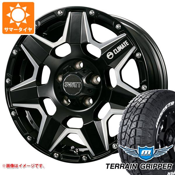 5本セット ジープ ラングラー JK/JL系用 サマータイヤ モンスタ テレーングリッパー LT285/70R17 121/118R ホワイトレター スワット