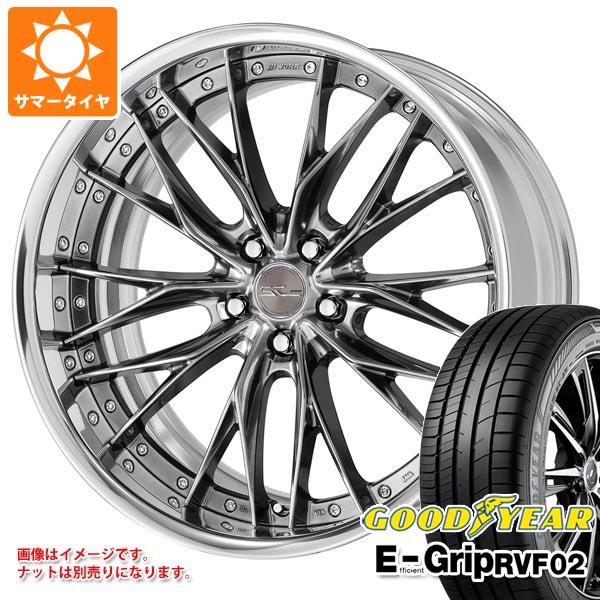 WORK - 朱夏タイア 245/40R20 99W XL グッドイヤー エフィシエントグリップ RVF02 細工物 シュヴァート ブルネン 8.5-20 夏タイヤ、ホイールセット-車、バイク、自転車-タイヤ、ホイール