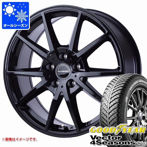 MINI クラブマン F54用 オールシーズンタイヤ グッドイヤー ベクター 4シーズンズ ハイブリッド 225/45R17 91H ユーロデザイン スウィンドン