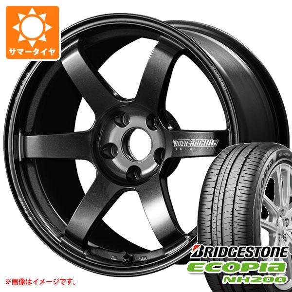サマータイヤ 215/45R17 91W XL ブリヂストン エコピア NH200 レイズ ボルクレーシング TE37 サーガ Sプラス 7.5-17