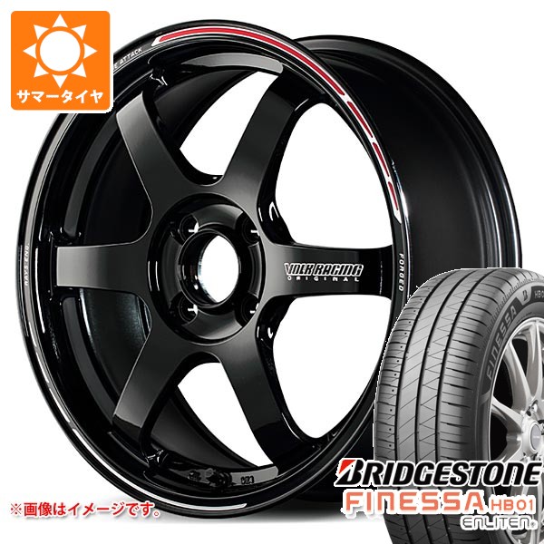 サマータイヤ 185/65R15 92H XL ブリヂストン フィネッサ HB01 レイズ ボルクレーシング TE37 ソニック タイムアタックエディション 6.0-15