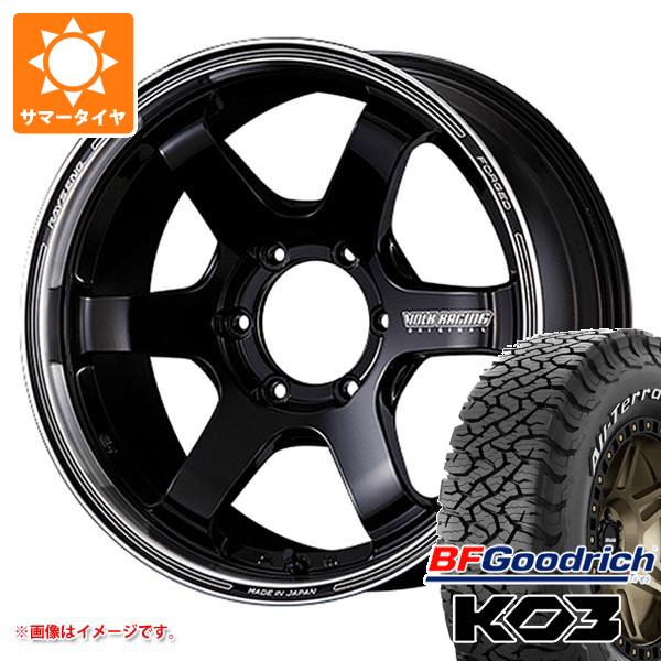 サマータイヤ 265/65R18 117/114S BFグッドリッチ オールテレーンT/A KO3 ホワイトレター レイズ ボルクレーシング TE37SB ツアラー 8.5-18
