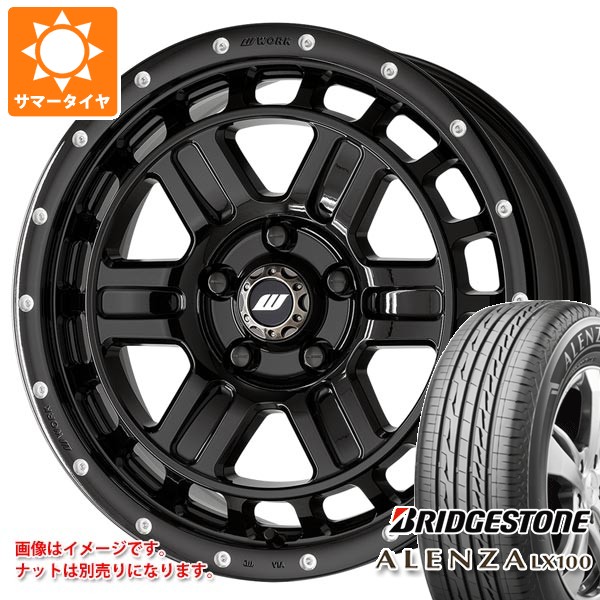 トヨタ RAV4 50系アレンザ225/65R17 4本 ブリヂストン タイヤ WORK 正規品 トヨタ RAV4 50系用 サマータイヤ ブリヂストン アレンザ
