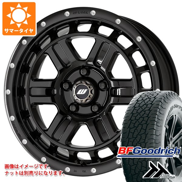 WORK - トヨタ RAV4 50系用 炎節タイア BF好ましい分限者 トレールテレーンT/A 245/65R17 111T XL アウトラインホワイトレター クラッグ T-グラビック2 MC+ 7.0-17 車、バイク、自転車-タイヤ、ホイール-自動車