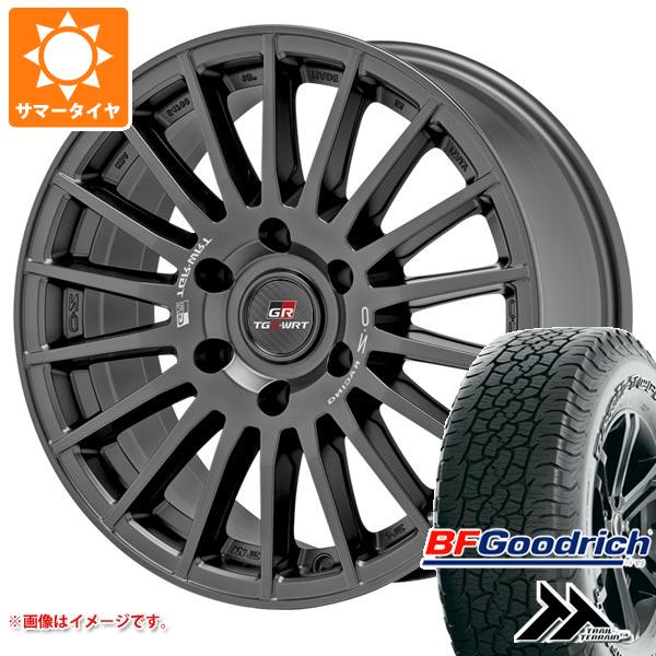 ランドクルーザー300用 サマータイヤ BFグッドリッチ トレールテレーンT/A 265/65R18 114T アウトラインホワイトレター OZ ラリーデザート TGR-WRT 8.0-18