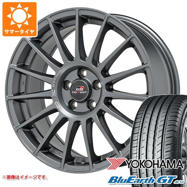 OZ Racing - 夏場タイア 215/40R18 89W XL ヨコハマ 青み地びたGT AE51 OZ スーパーツーリズモ TGR-WRT GR86/86用 7.5-18