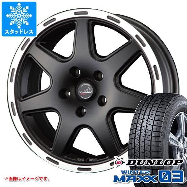 ジープ レネゲード BU/BV系用 スタッドレス ダンロップ ウインターマックス03 WM03 215/60R17 96Q ラ・ストラーダ ティラード クロス