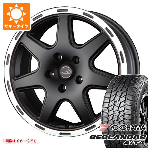 5本セット ジープ ラングラー JK/JL系用 サマータイヤ ヨコハマ ジオランダー A/T4 G018 LT295/70R17 121/118S BL ラ・ストラーダ ティラード クロス