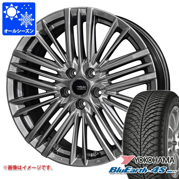 トヨタ 40系アルファード用 オールシーズンタイヤ ヨコハマ ブルーアース4S AW21 225/65R17 106V XL テイラー TL1 6.5-17