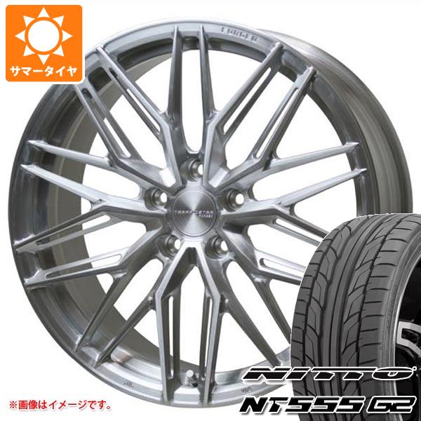 サマータイヤ 235/35R19 91Y XL ニットー NT555 G2 トラフィックスター フォージド TSF 03 8.0 19 :tsf03brs 24096:タイヤマックス