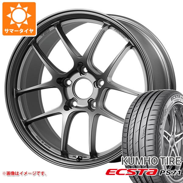 TWS - 夏場タイア 235/45R18 98Y XL クムホ エクスタ なおなお書き71 モータースポーツ RS339 8.0-18