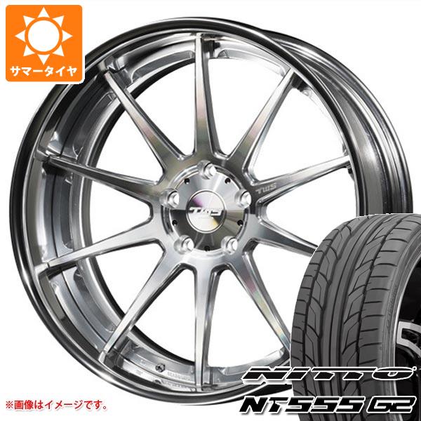 サマータイヤ 225/45R19 96Y XL ニットー NT555 G2 TWS ライツェント WS10 8.0 19 :twsws10 24101:タイヤマックス