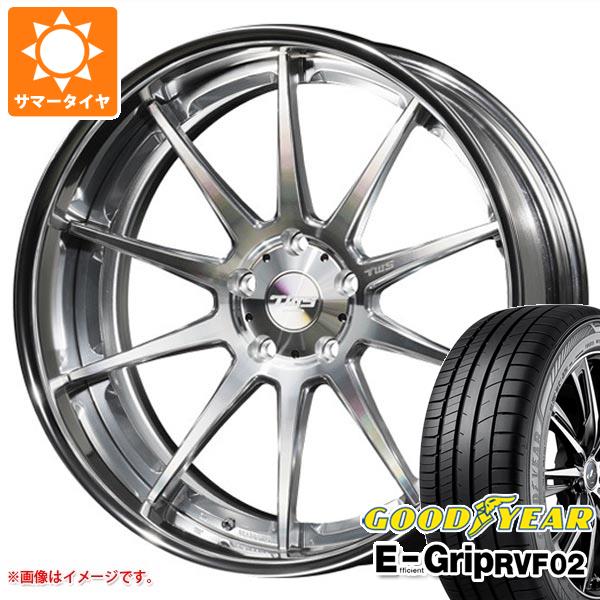 サマータイヤ 225/55R19 103W XL グッドイヤー エフィシエントグリップ RVF02 TWS ライツェント WS10 8.0 19 :twsws10 36613:タイヤマックス