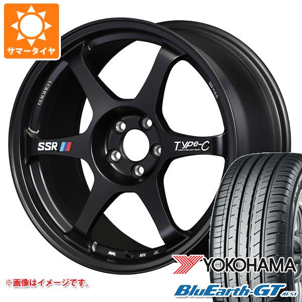 サマータイヤ 215/45R17 91W XL ヨコハマ ブルーアースGT AE51 SSR タイプC フォージド 86・GR86・BRZ用 7.5-17