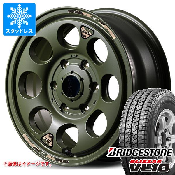 ブリザック - トヨタ 御機嫌はやりっ児 200系用 スタッドレス ブリヂストン VL10 195/80R15 107/105N ウシャリン 自動車-冬タイヤ、ホイールセット
