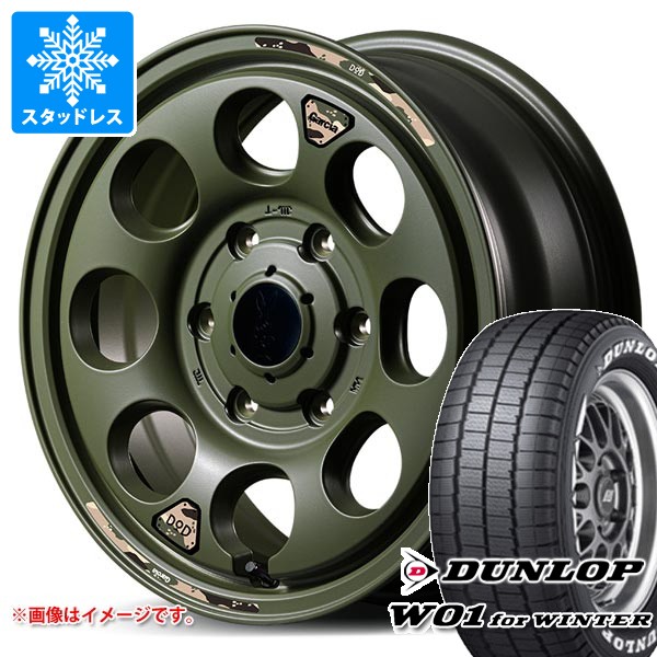 DUNLOP（ダンロップ） トヨタ ハイエース 200系用 スタッドレス W01 