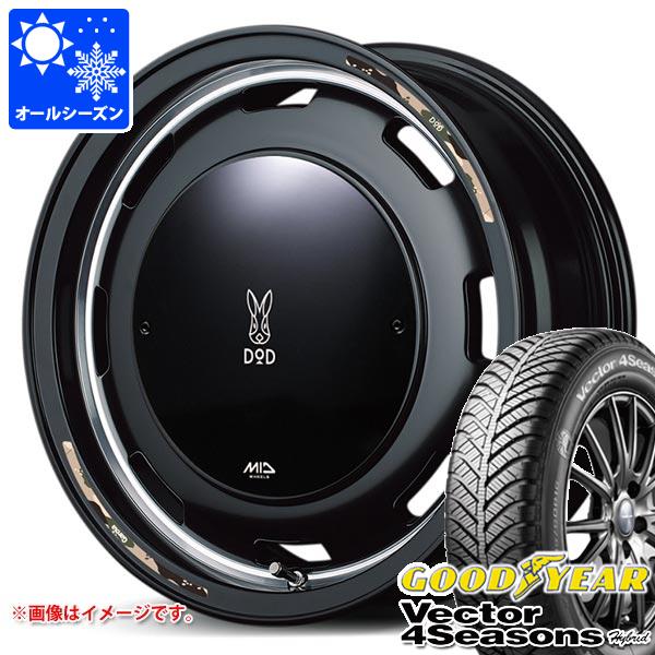 Vector（グッドイヤー） - スズキ ハスラー用 オール時期タイア グッドイヤー ベクトル 4シーズンズ 変わり種 165/70R14 81S ウシャリントバリ 4.5-14 オールシーズンタイヤ、ホイールセット-自動車-タイヤ、ホイール