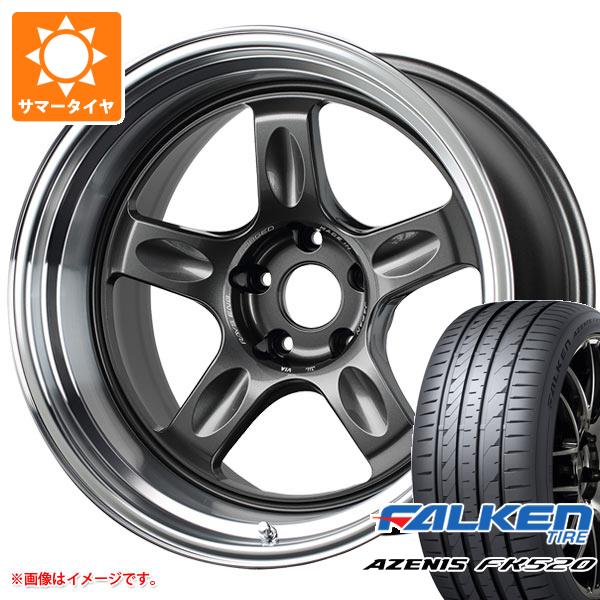 サマータイヤ 245/45R18 100Y XL ファルケン アゼニス FK520L レイズ ボルクレーシング 21C 9.0 18 :v21c 40479:タイヤマックス