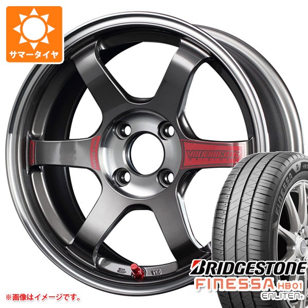 RAYS - 炎節タイア 185/60R16 86H ブリヂストン フィネッサ HB01 レイズ ボルクレーシング TE37 ソニック SL 5.5-16