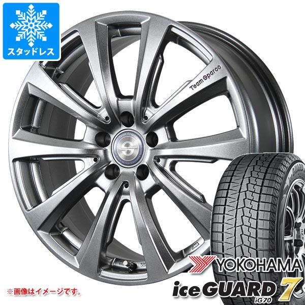 メルセデスベンツ V297 EQSクラス用 スタッドレス ヨコハマ アイスガードセブン iG70 235/55R19 105Q XL チームスパルコ ヴァローザ ver.02 :valsa2mg 40598 m24402b:タイヤマックス