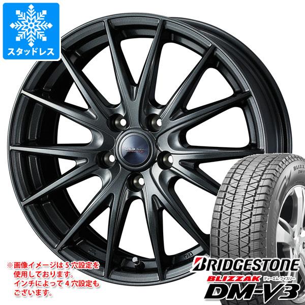 アルファード 40系用 スタッドレス 2023年製 ブリヂストン ブリザック DM-V3 225/65R17 102Q ヴェルヴァ スポルト2｜tiremax