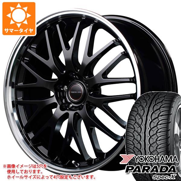 サマータイヤ 235/35R20 92W XL ヨコハマ パラダ スペック-X PA02 ヴァーテックワン エグゼ10 8.5-20