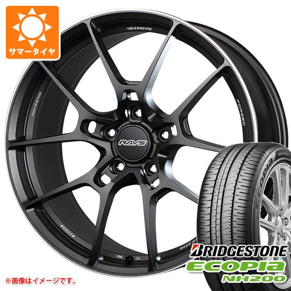 RAYS - 朱夏タイア 195/55R16 87V ブリヂストン エコピア NH200 レイズ ボルクレーシング G025 7.0-16 タイヤ、ホイール-自動車