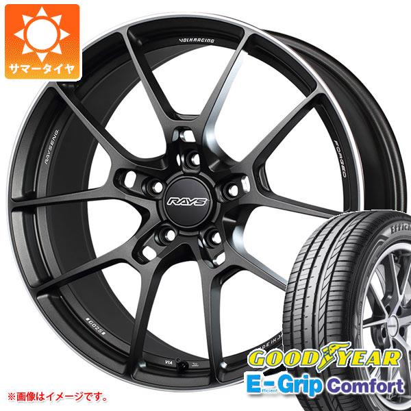 サマータイヤ 225/35R19 88W XL グッドイヤー エフィシエントグリップコンフォート レイズ ボルクレーシング G025 8.0-19