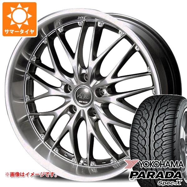 PARADA Spec-X - トヨタ 40系アルファード用 朱夏タイア ヨコハマ パラダ 仕樣-X PA02 255/35R22 99V REINF インターミラノ ボルテック 御機嫌基準打数 MZ 9.0-22 車、バイク、自転車-タイヤ、ホイール-自動車