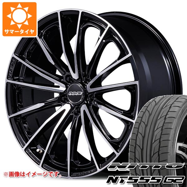 RAYS サマータイヤ 215/45R18 93Y XL ニットー NT555 G2 レイズ 