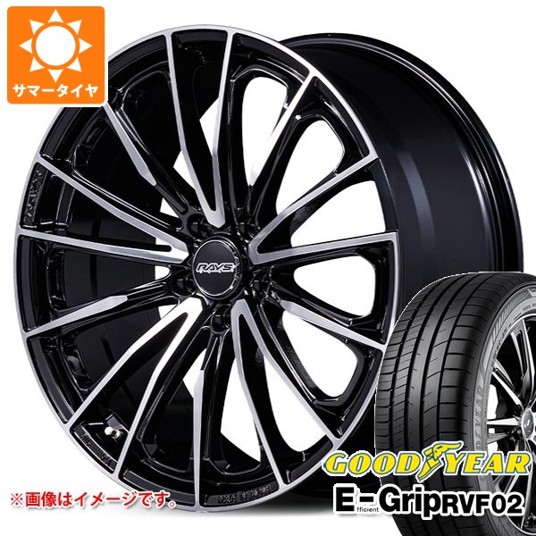 サマータイヤ 225/40R19 93W XL グッドイヤー エフィシエントグリップ RVF02 レイズ ベルサス ヴォウジェ SE スペックM 8.0-19