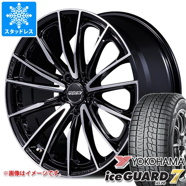 トヨタ 40系アルファード用 スタッドレス ヨコハマ アイスガードセブン iG70 245/45R20 103Q XL レイズ ベルサス ヴォウジェ SE スペックM