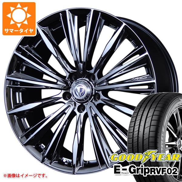 サマータイヤ 225/55R19 103W XL グッドイヤー エフィシエントグリップ RVF02 レイズ ベルサス ストラテジーア ヴォウジェ 8.0-19