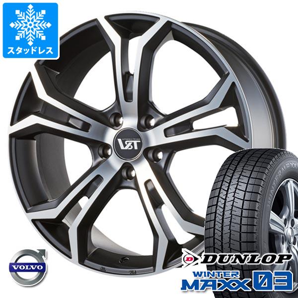 ボルボ V40 MB/MD系用 スタッドレス ダンロップ ウインターマックス03 WM03 225/40R18 92Q XL VST タイプPLS :vstpls 37864 v23164o:タイヤマックス